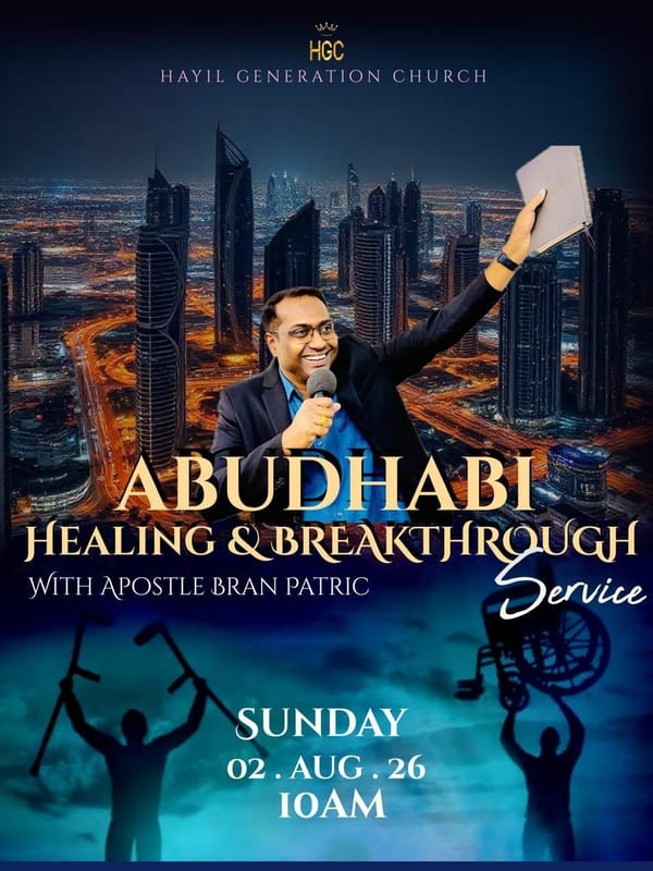 Abudhabi healing & Breakthrough service